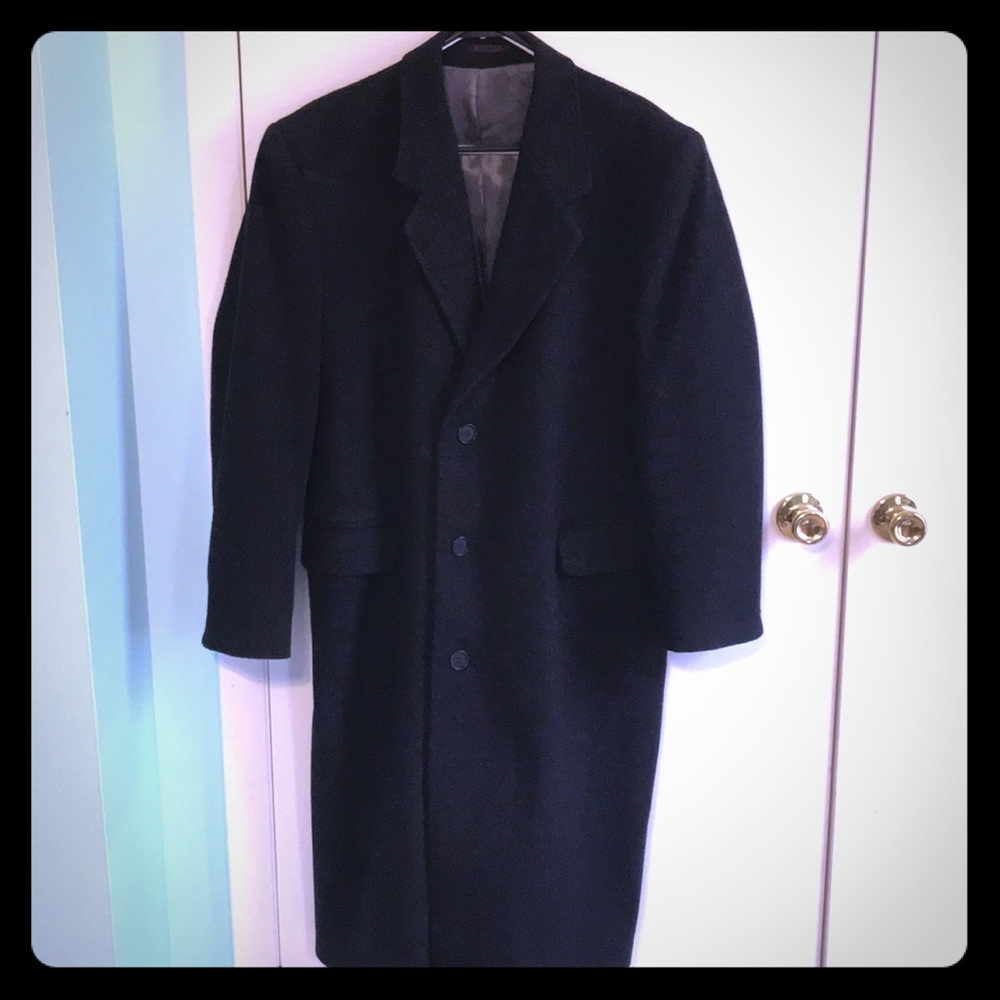 Vintage men’s wool overcoat